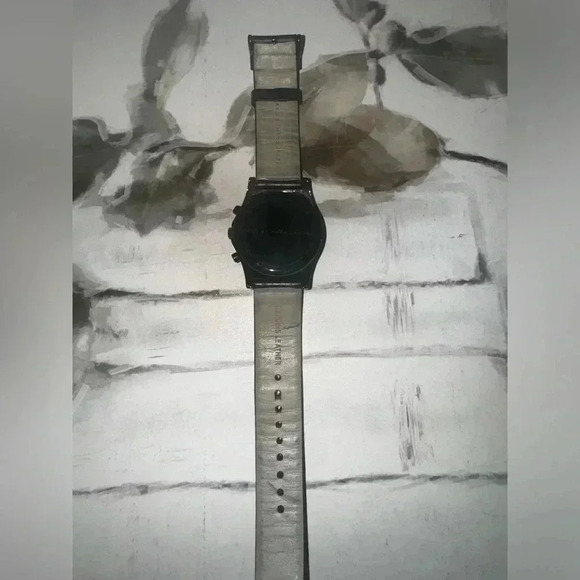 Marc By Marc Jacobs Black Leather Watch - Picture 4 of 10